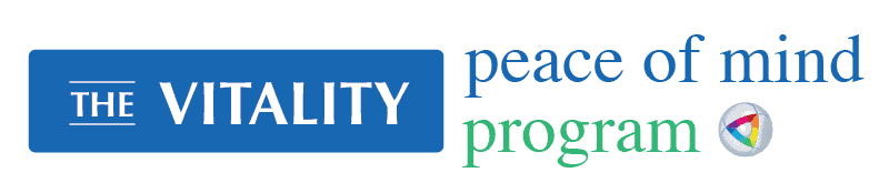 The Vitality peace of Mind Logo